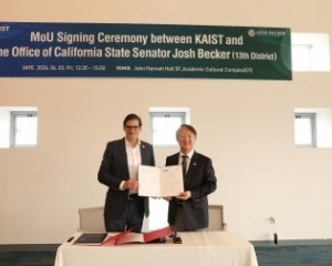 KAIST, 캘리포리나 주정부 및 의회(California State Senate Josh Becker)와 글로벌 혁신 생태계 구축을 위한 MOU 체결