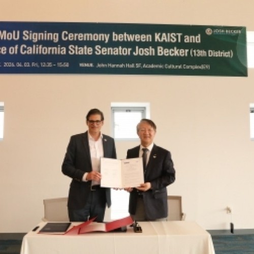 KAIST, 캘리포리나 주정부 및 의회(California State Senate Josh Becker)와 글로벌 혁신 생태계 구축을 위한 MOU 체결